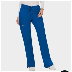 Cherokee Women's Royal Blue Straight Leg Pants